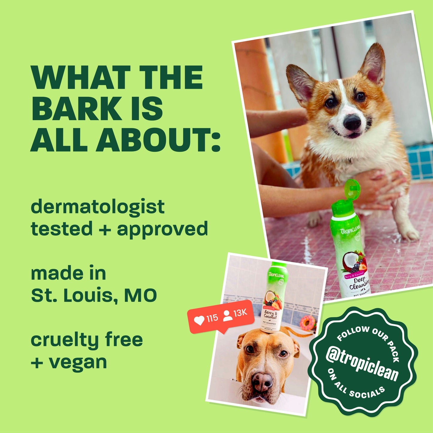 TropiClean Watermelon Dog & Cat Deodorizing Spray