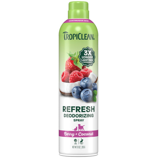 TropiClean Berry Coconut Dog & Cat Deodorizing Spray