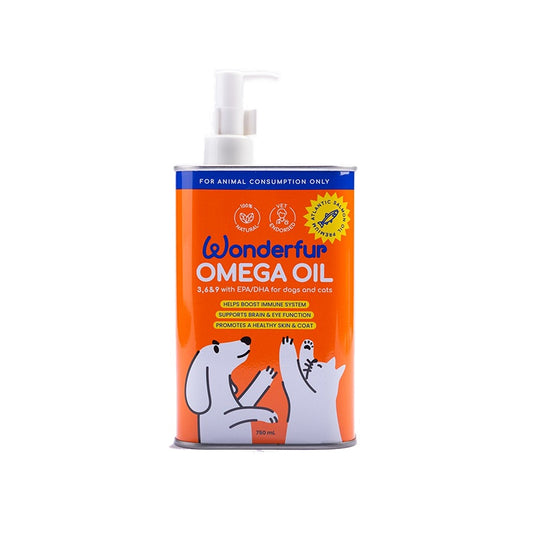 Wonderfur Super Omega Oil Dog & Cat Supplement