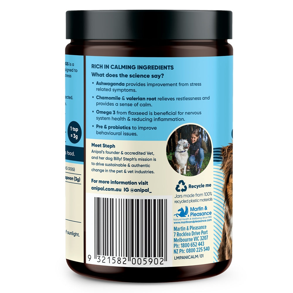 Anipal Dog Calm Formula Powder Meal Topper