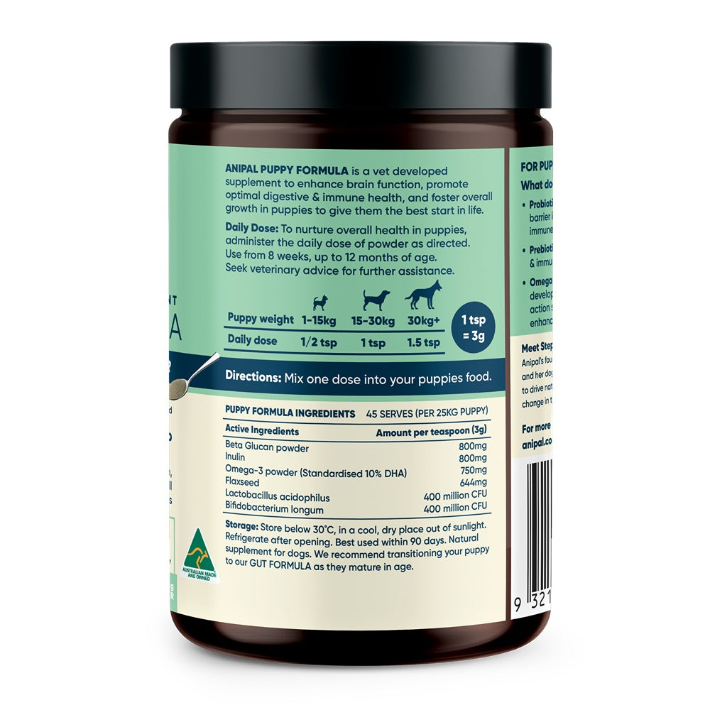 Anipal Puppy Formula Powder Meal Topper