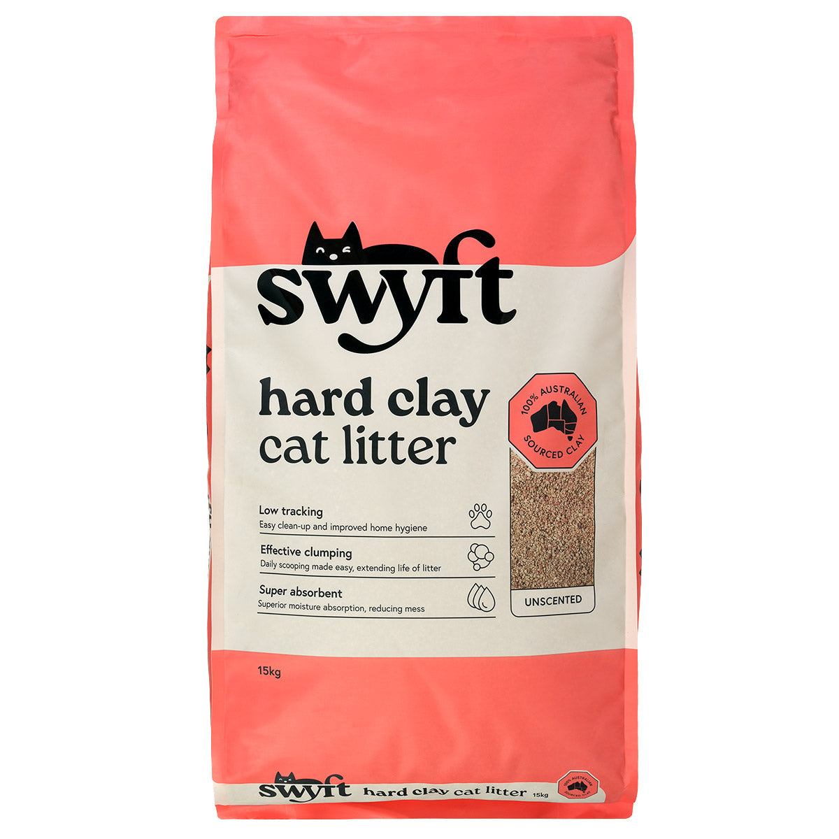 Swyft Hard Clumping Clay Cat Litter