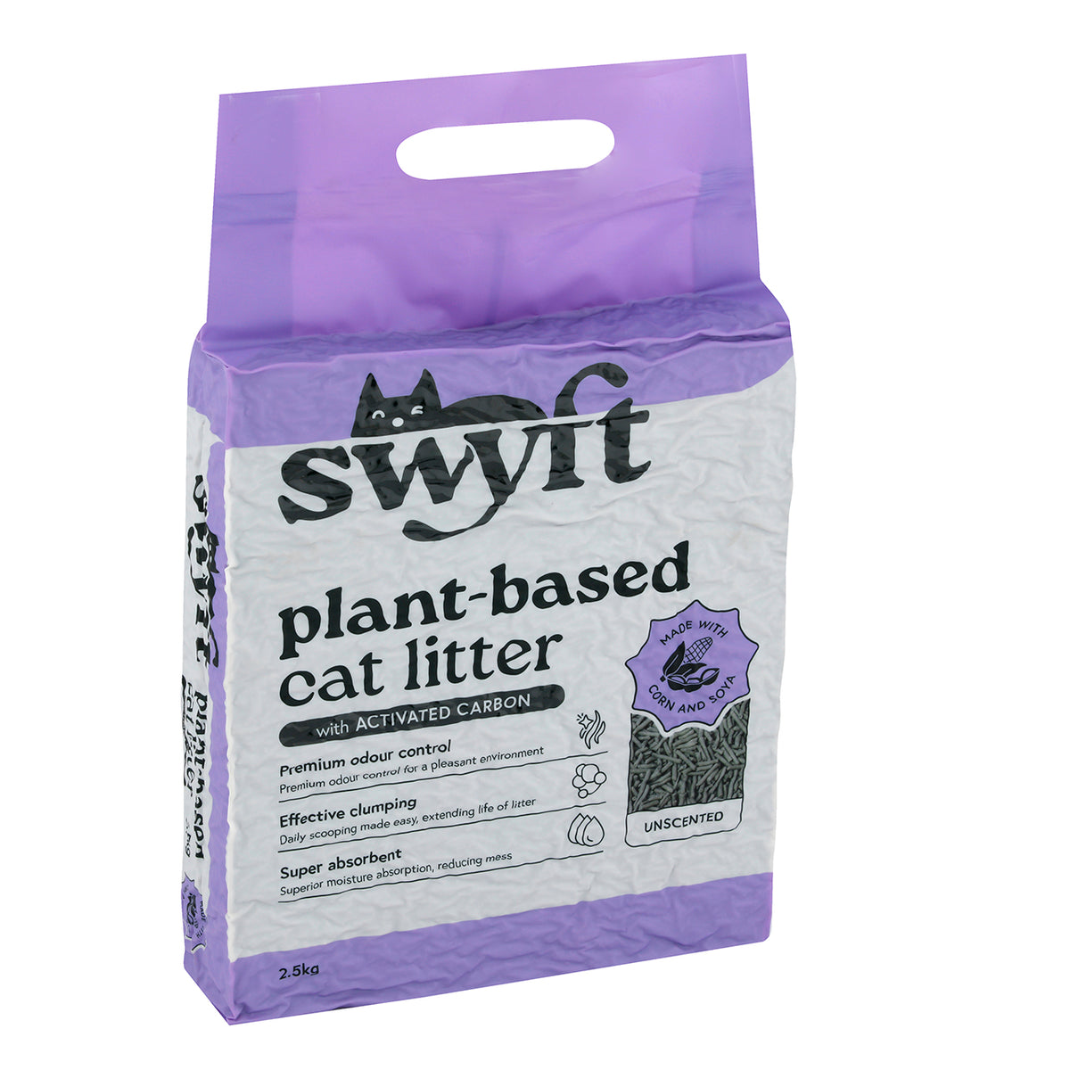 Swyft Plant-Based with Activated Carbon Cat Litter