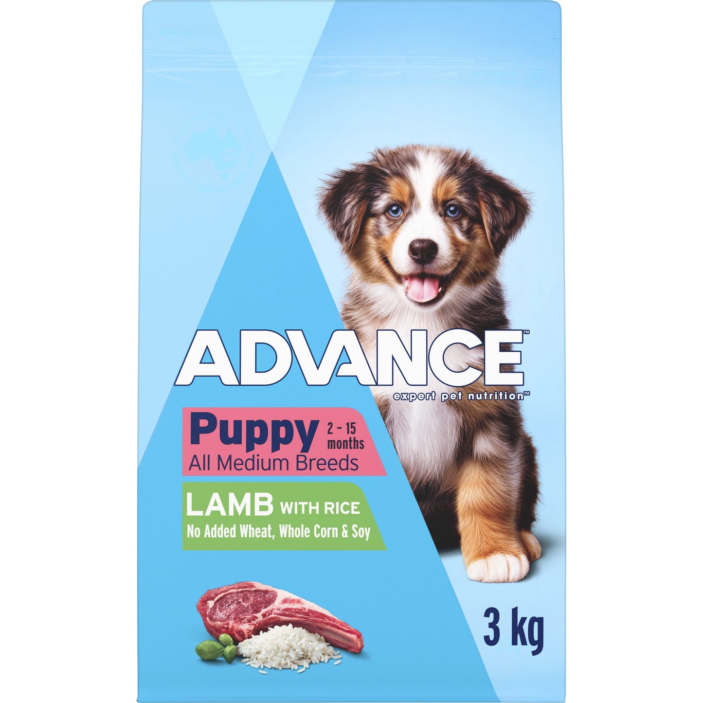 Advance Puppy Medium Breed Lamb & Rice Dry Dog Food