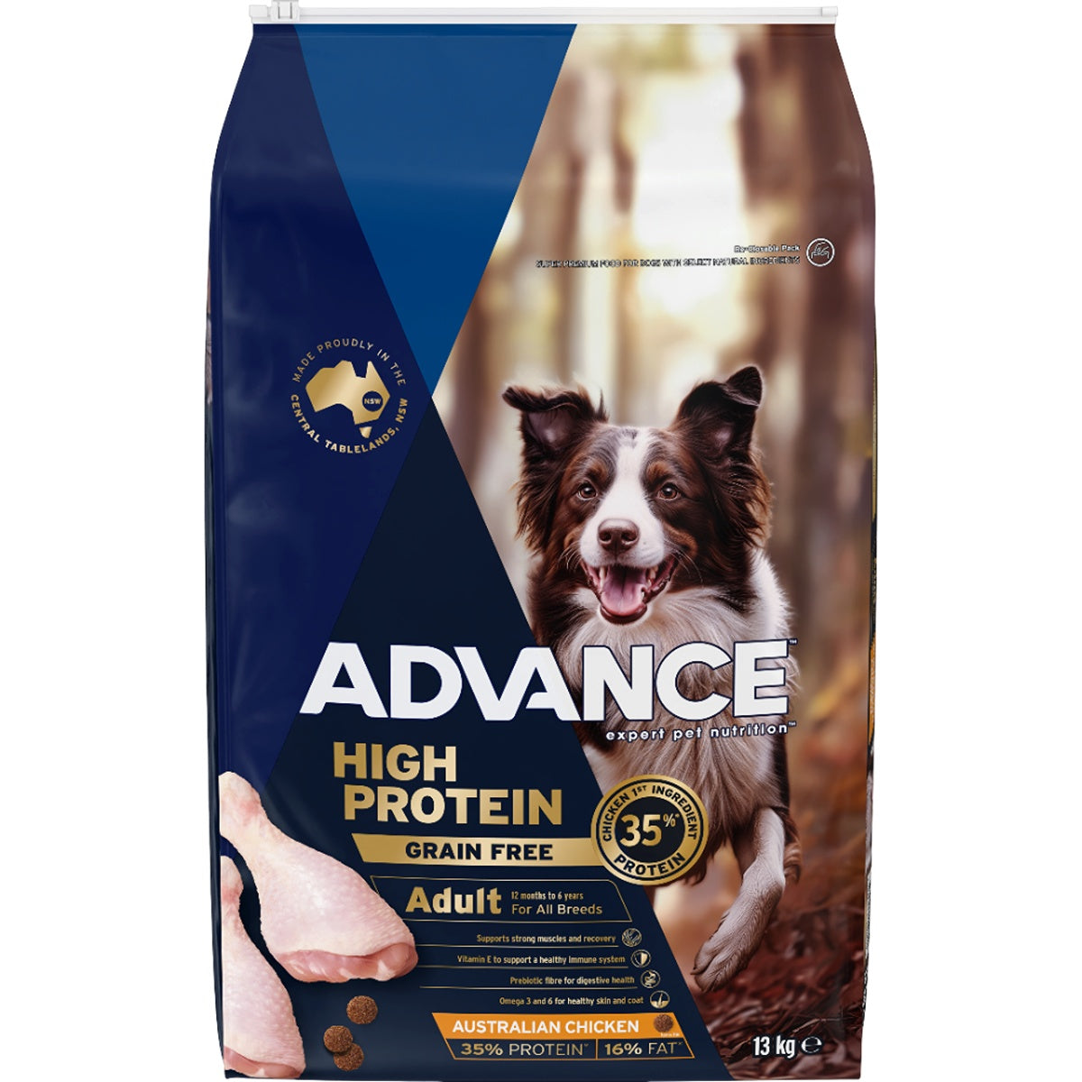 Advance Adult High Protein Chicken Dry Dog Food
