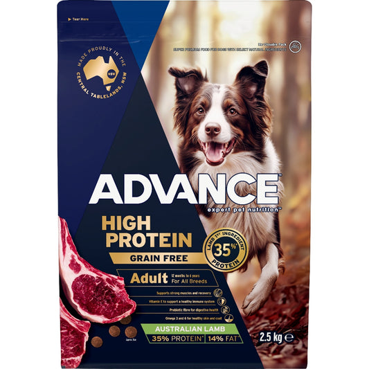 Advance Adult High Protein Lamb Dry Dog Food