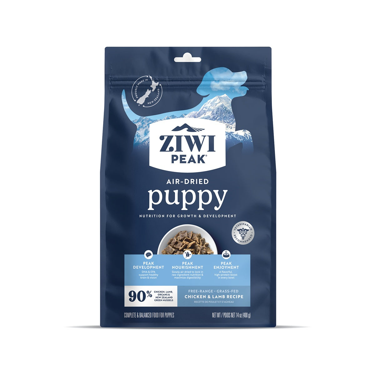 ZIWI Peak Puppy Air Dried Chicken & Lamb Dry Dog Food