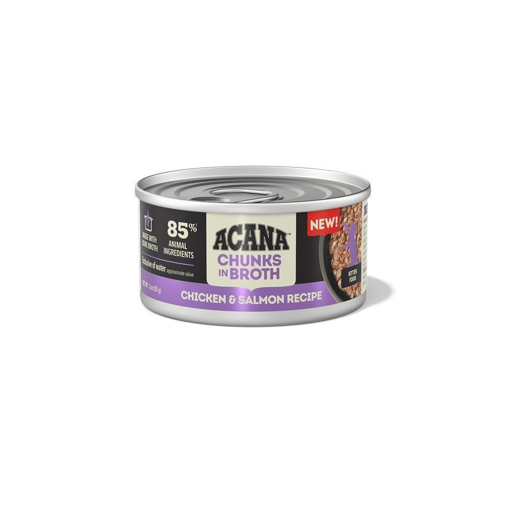 Acana Kitten First Feast + Chicken & Salmon Cat Food Bundle
