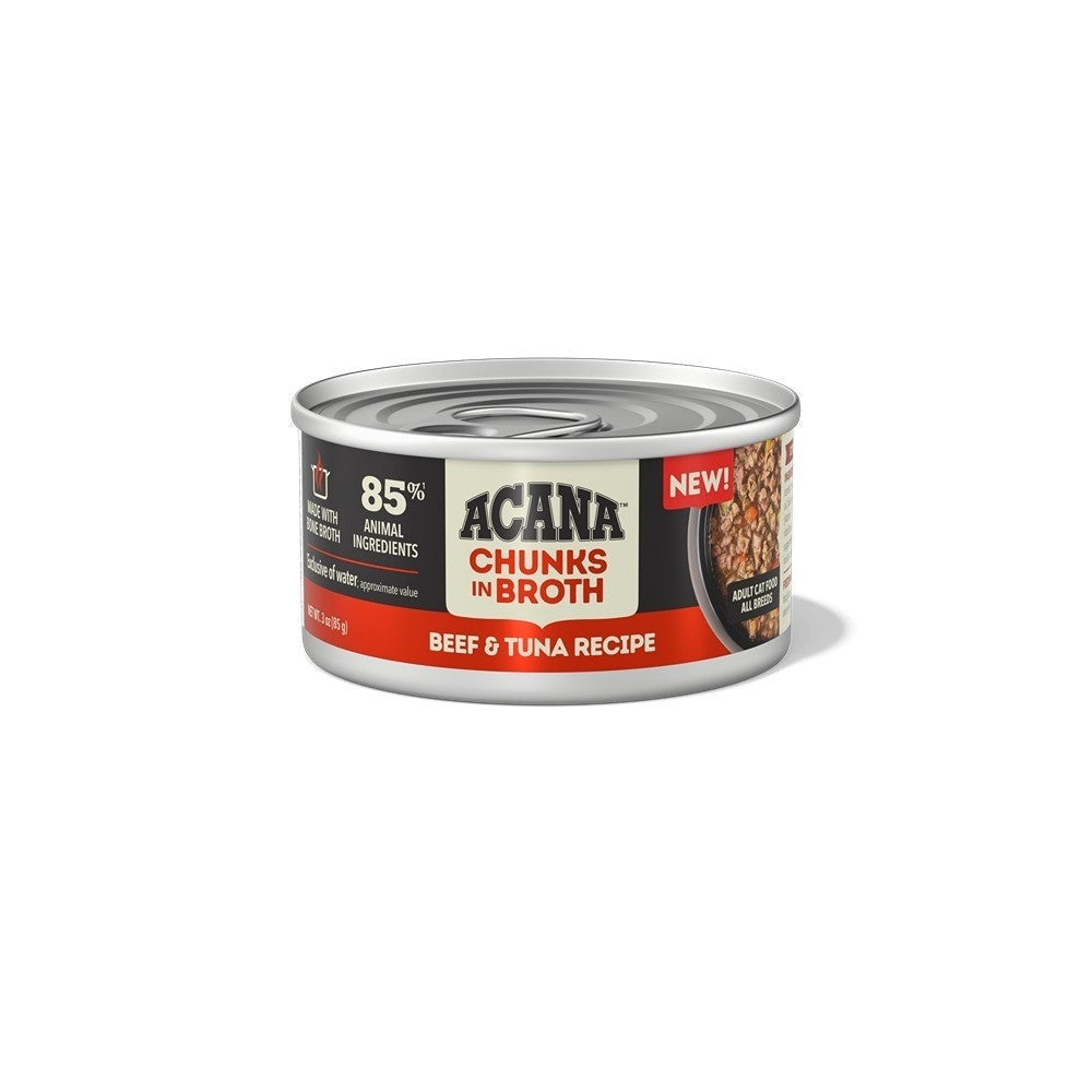 Acana Adult Bountiful Catch + Beef & Tuna Cat Food Bundle