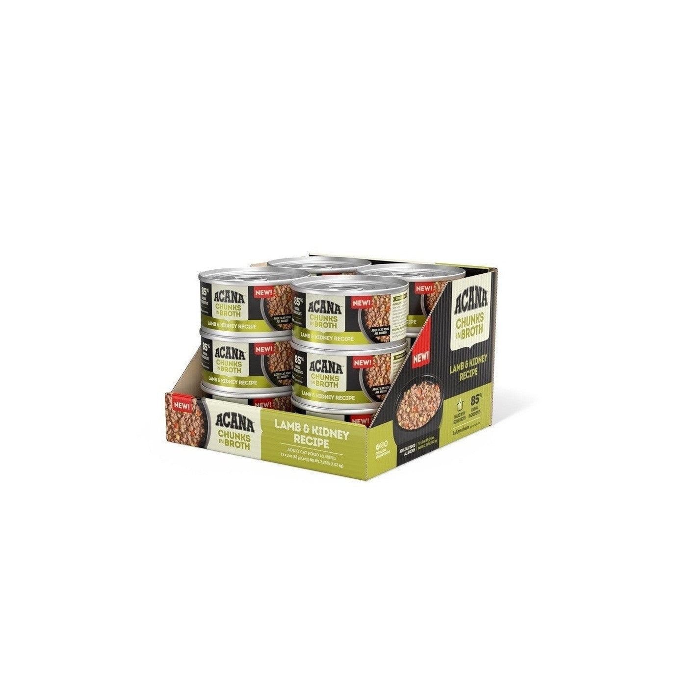 Acana Adult Bountiful Catch + Lamb & Kidney Cat Food Bundle