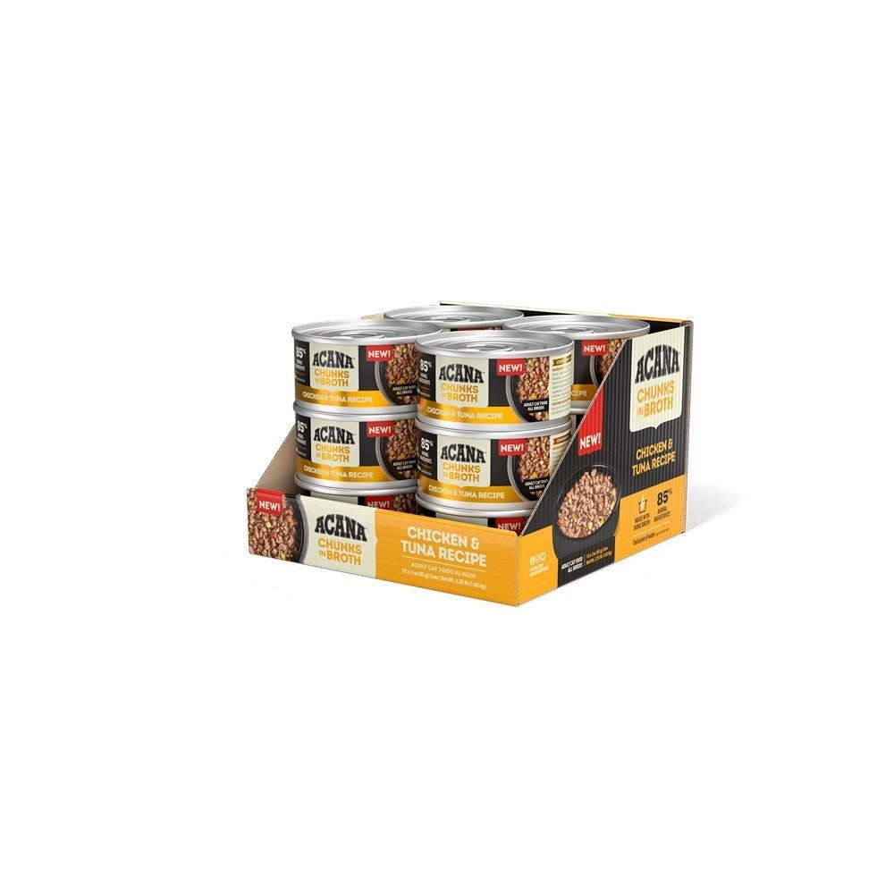 Acana Adult Wild Atlantic + Chicken & Tuna Cat Food Bundle