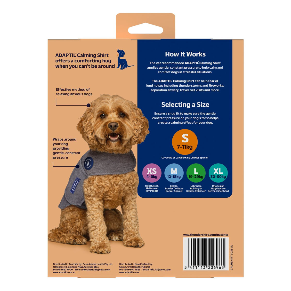 Adaptil Calming Shirt for Dogs