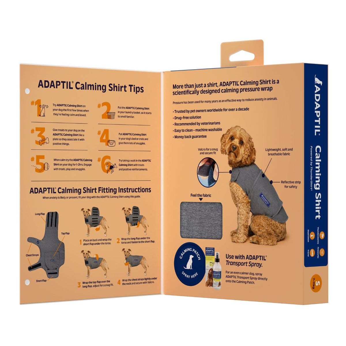 Adaptil Calming Shirt for Dogs