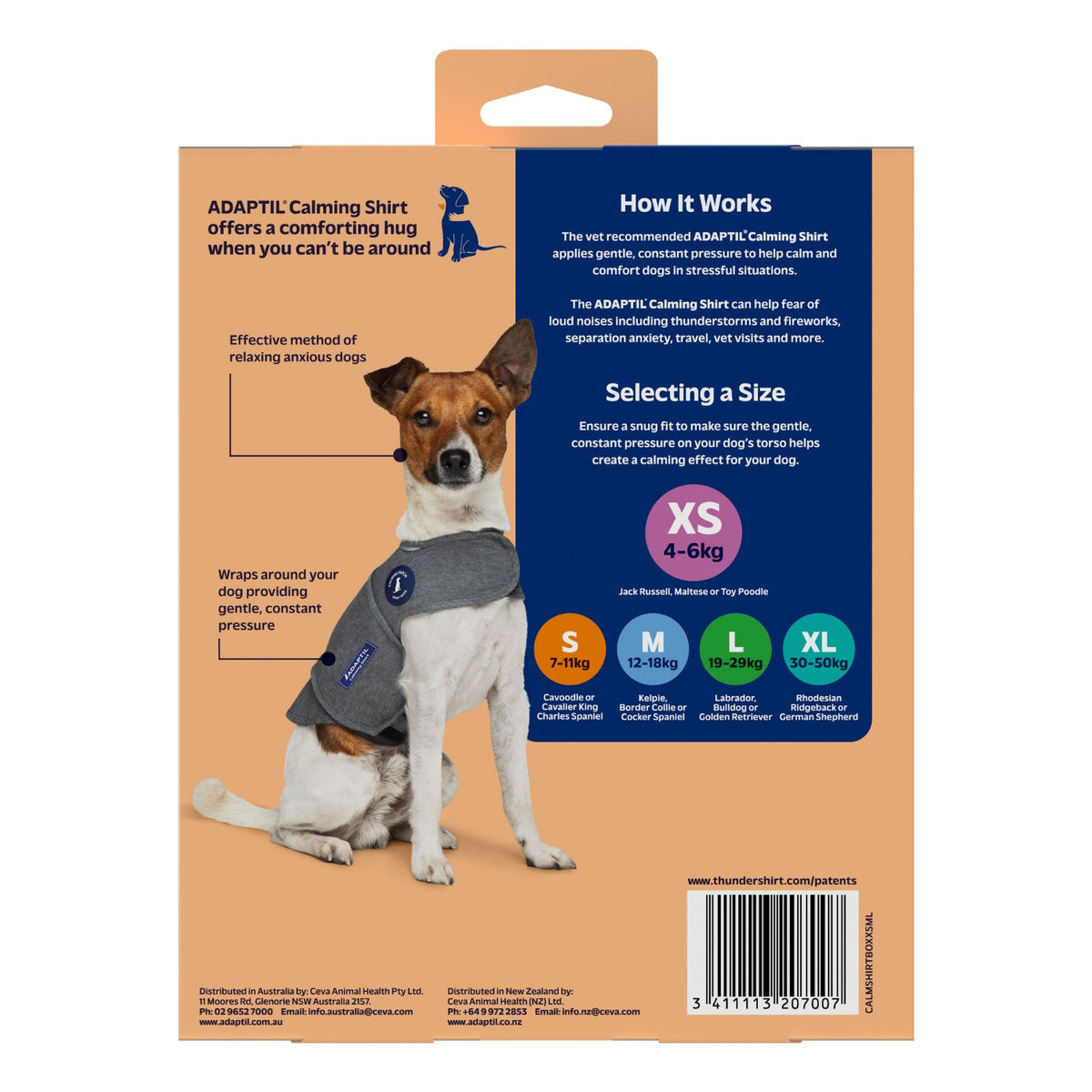Adaptil Calming Shirt for Dogs
