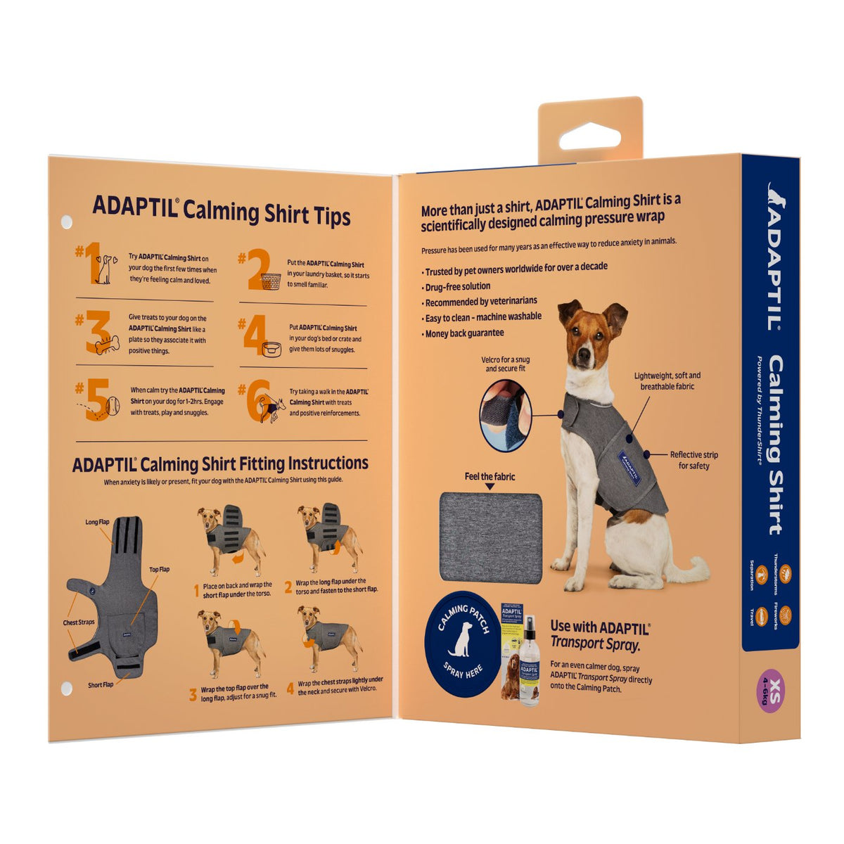 Adaptil Calming Shirt for Dogs