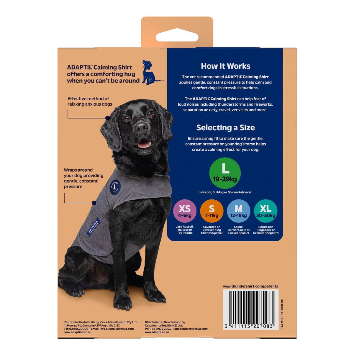 Adaptil Calming Shirt for Dogs