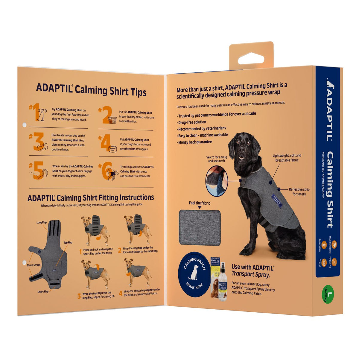 Adaptil Calming Shirt for Dogs