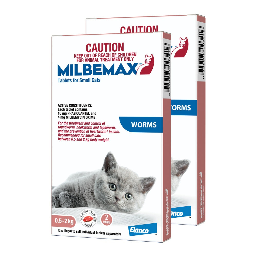 Milbemax Allwormer 0.5-2kg Cat
