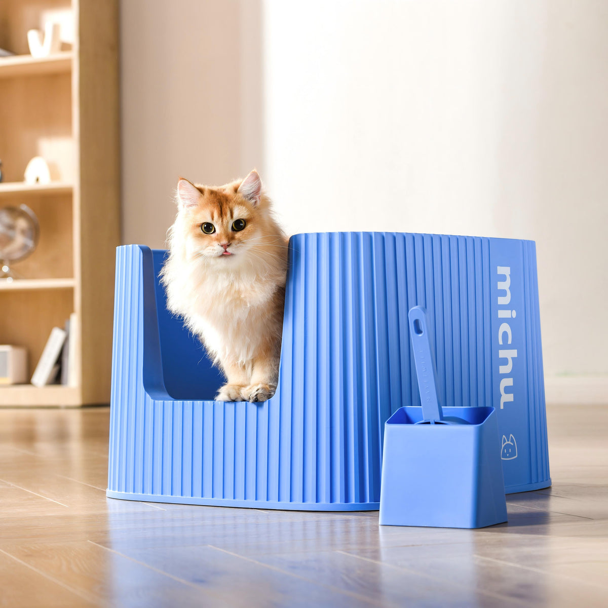 Michu XXL Container & Scoop Cat Litter Box
