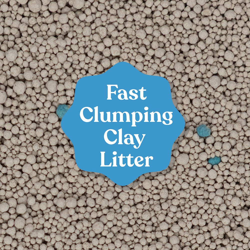 Squat Club Fast Clumping Lavender Scented Clay Cat Litter