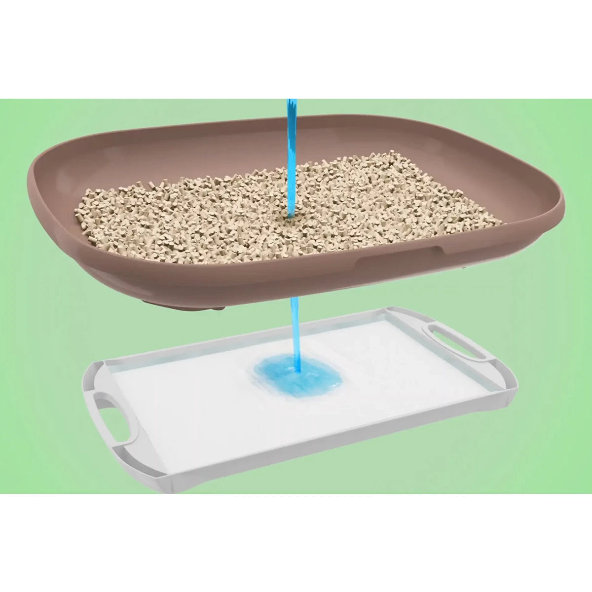 Ezi-LockOdour Natural Mineral Zeolite Pellet Garden Oasis Scented Cat Litter