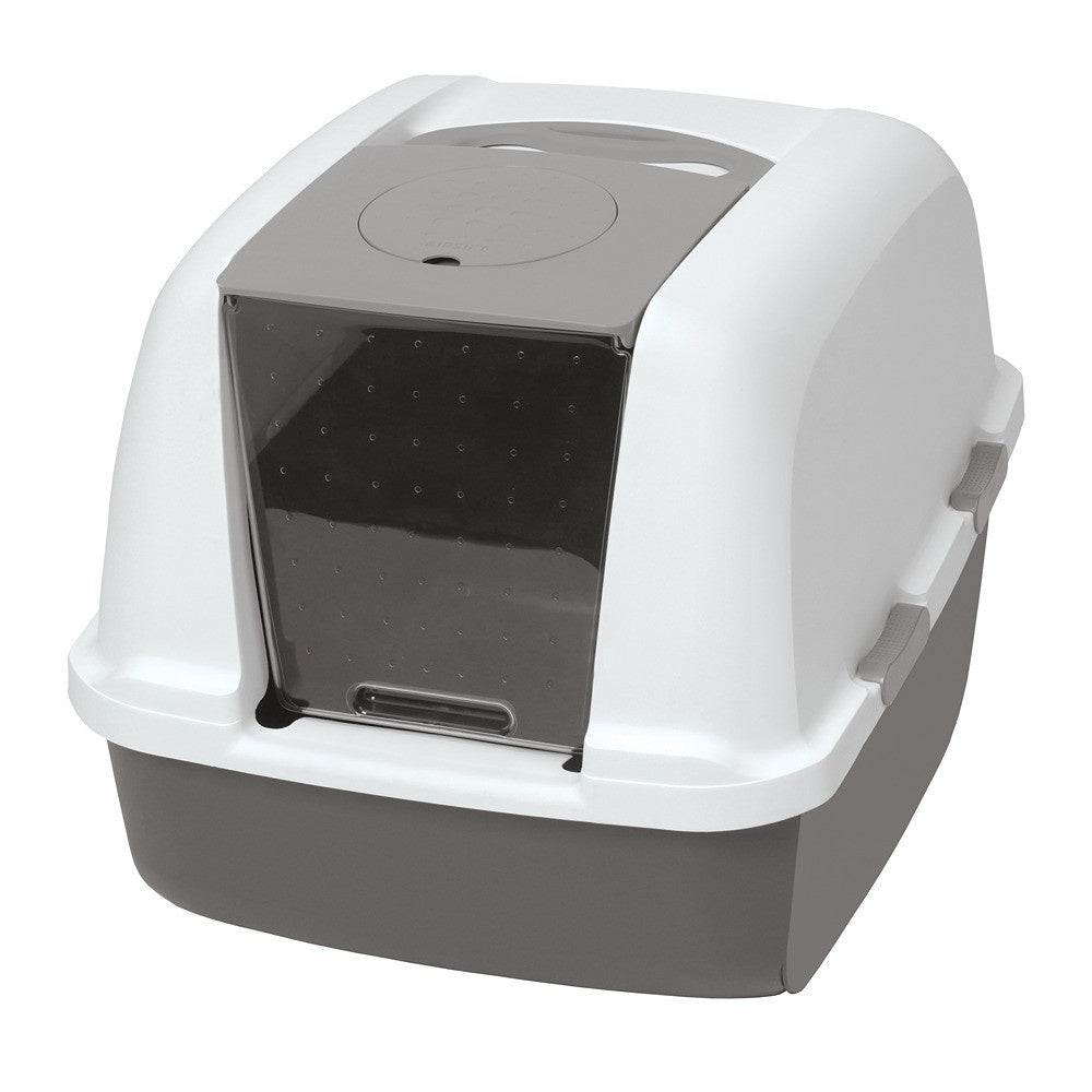Catit Litter & Jumbo Hooded Tray Bundle