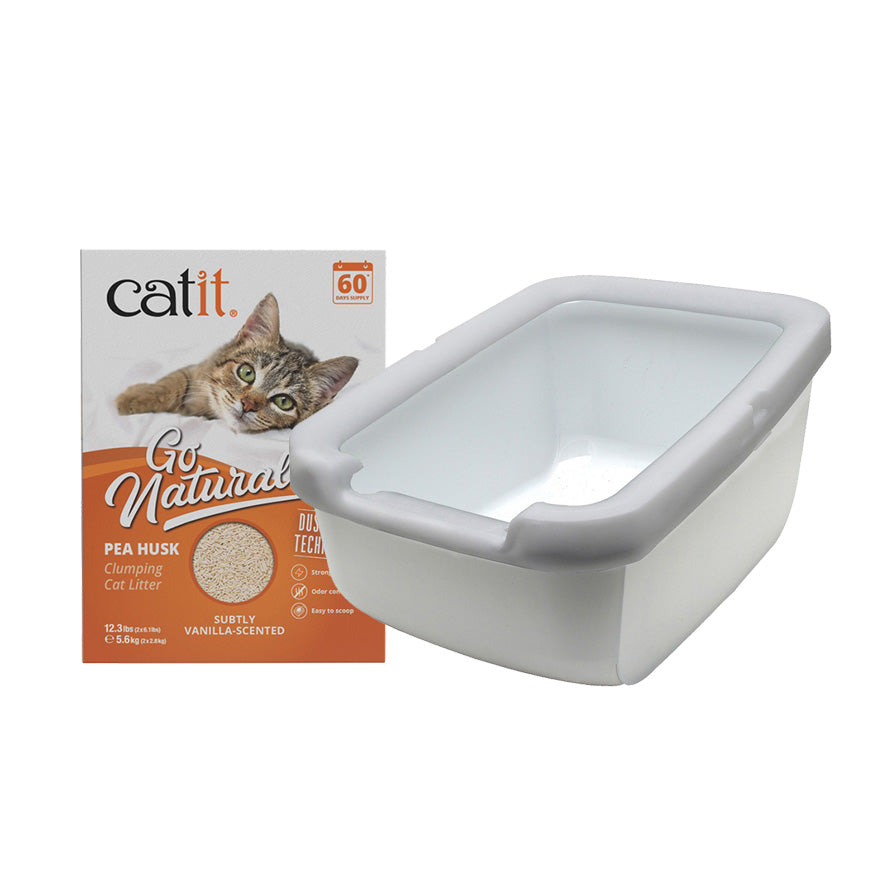 Catit Litter & Base Tray Bundle
