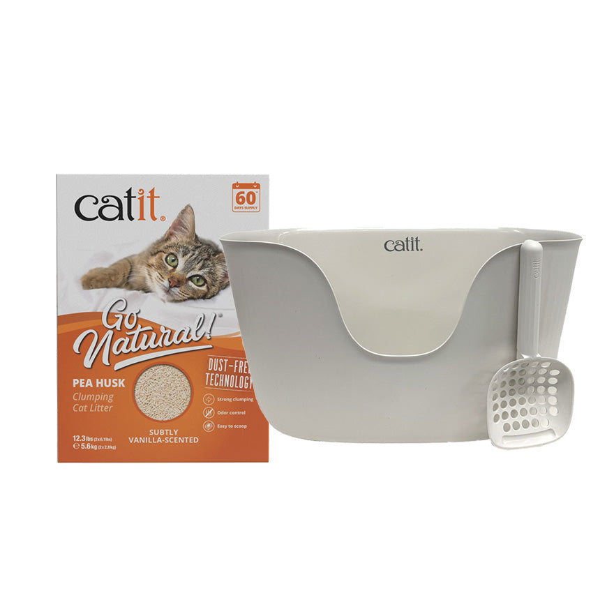 Catit Litter & Open Loo Tray Bundle
