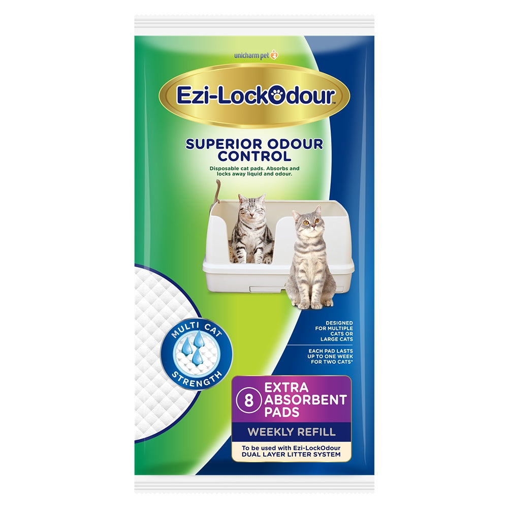 Ezi-LockOdour Pellet 4L & Absorbent Pads 8pk Bundle