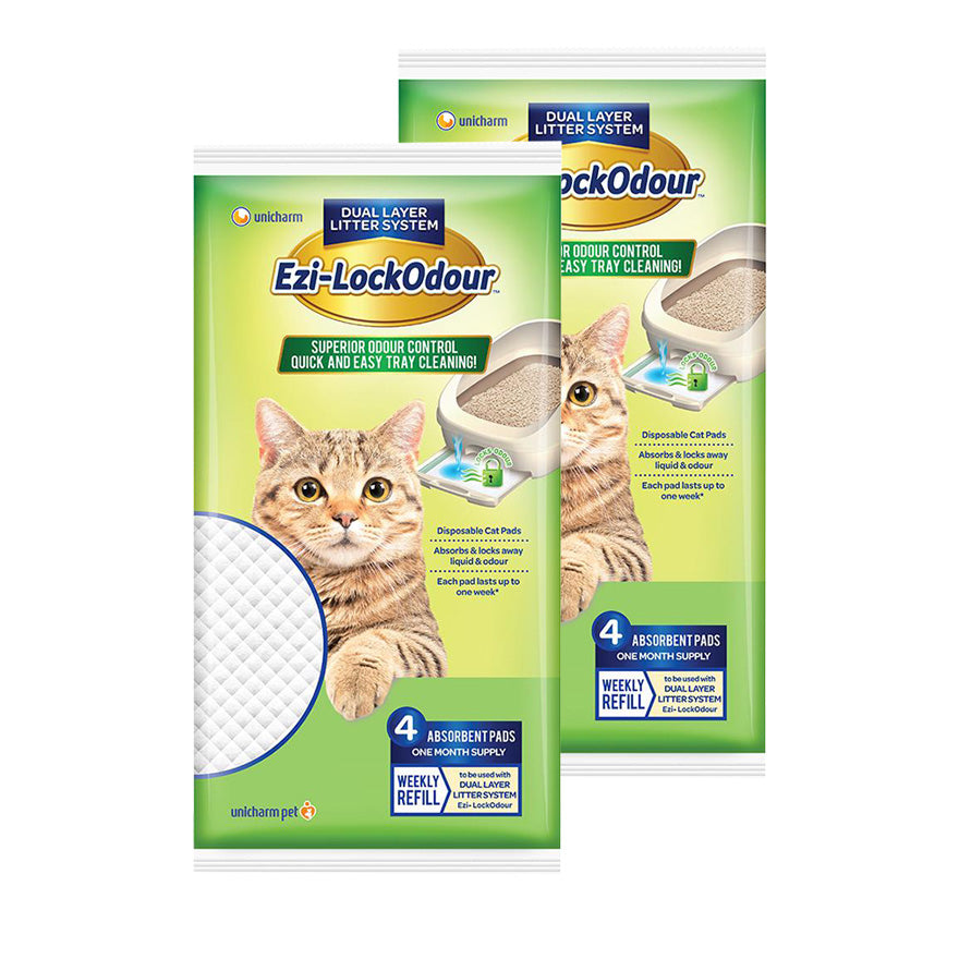 Ezi-Lockodour Absorbent Cat Pads Bundle