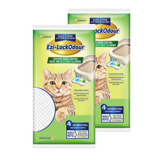 Ezi-Lockodour Absorbent Cat Pads Bundle