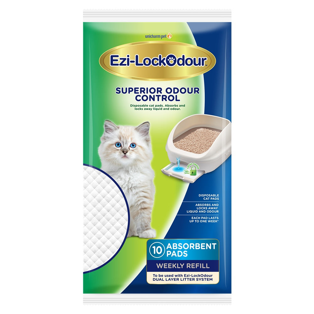Ezi-Lockodour Absorbent Cat Pads Bundle