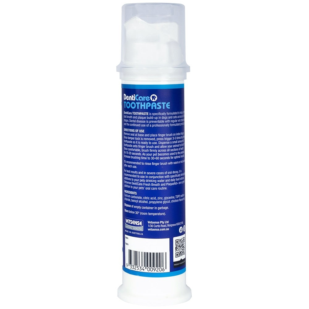 Vetsense DentiCare Dog & Cat Toothpaste Kit