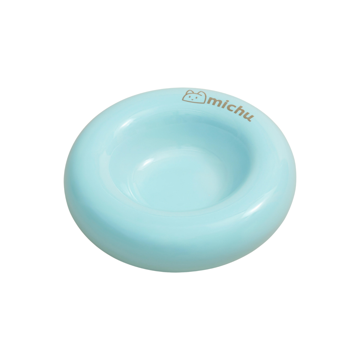 Michu Bagel Ceramic Cat Bowl