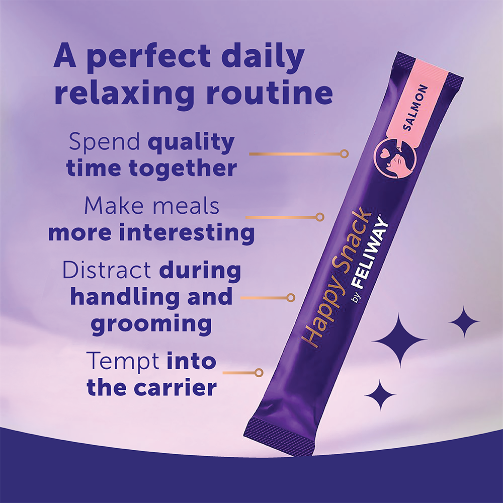 Feliway Happy Snack Calming Salmon Cat Treat