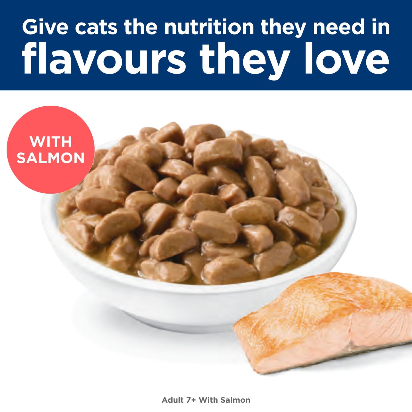 Hill's Science Diet 7+ Adult Ocean Fish Pouches Wet Cat Food 85g