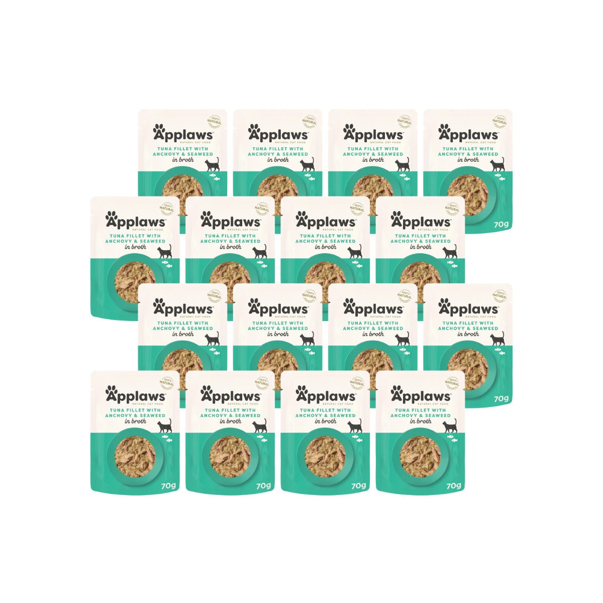 Applaws Tuna & Anchovy Pouch Wet Cat Food