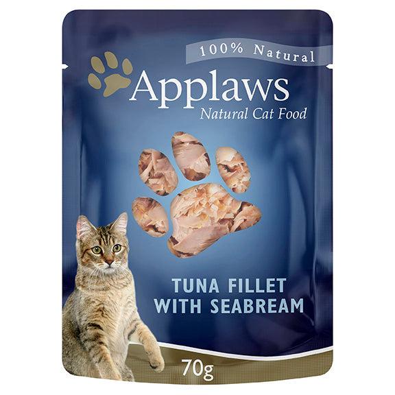 Applaws Tuna & Sea Bream Pouch Wet Cat Food