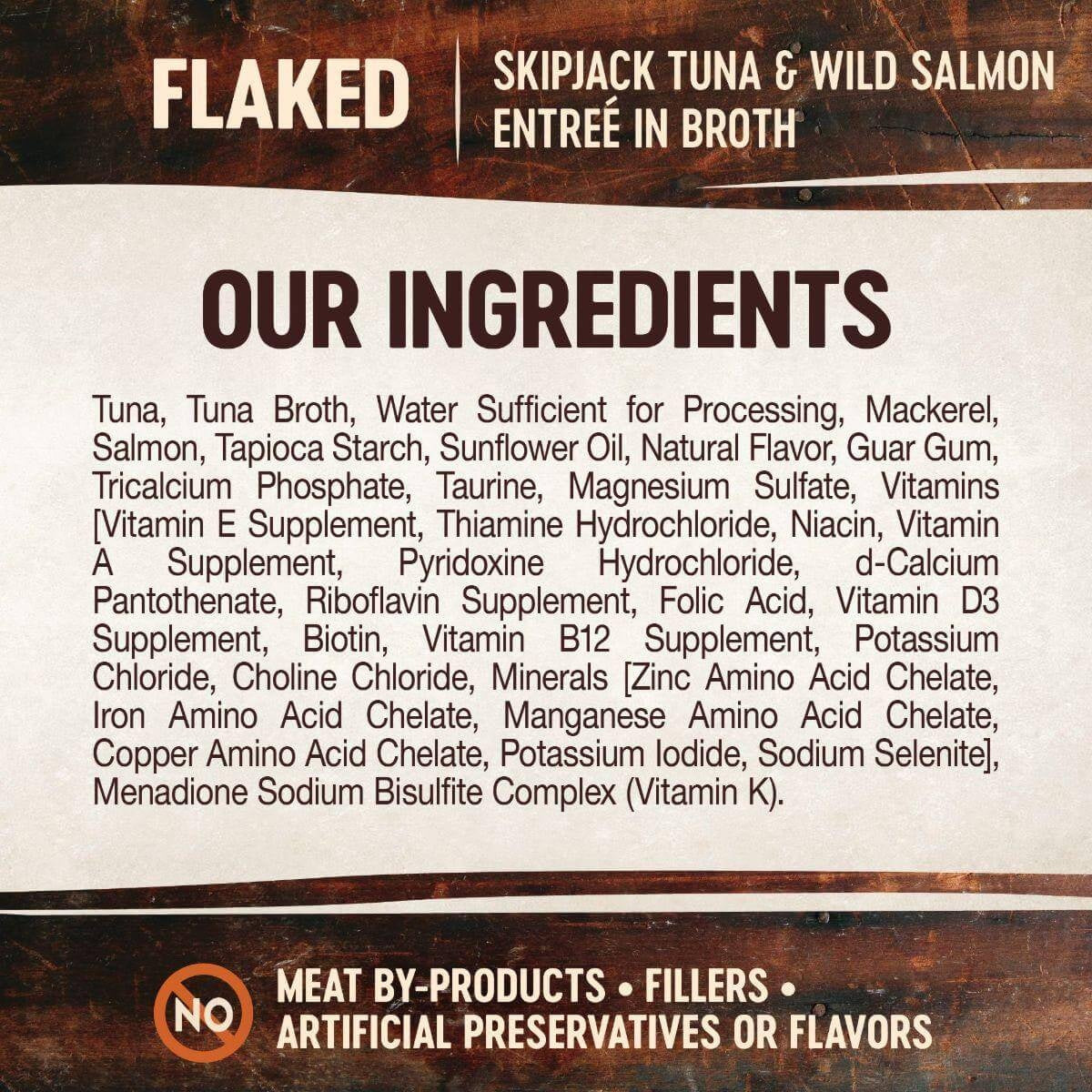 Wellness Core Signature Selects Flaked Skipjack Tuna & Wild Salmon Entrée in Broth Wet Cat Food