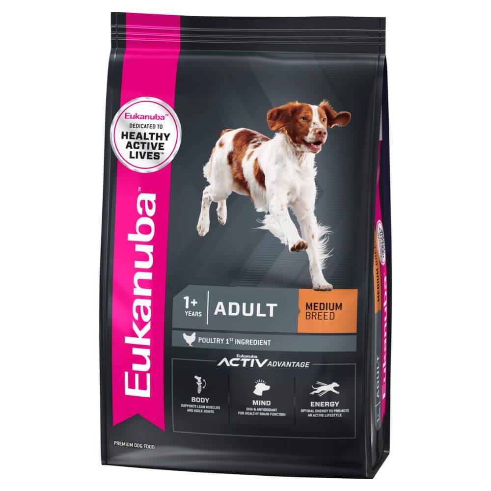 Eukanuba Medium Breed Adult Chicken Dry Dog Food