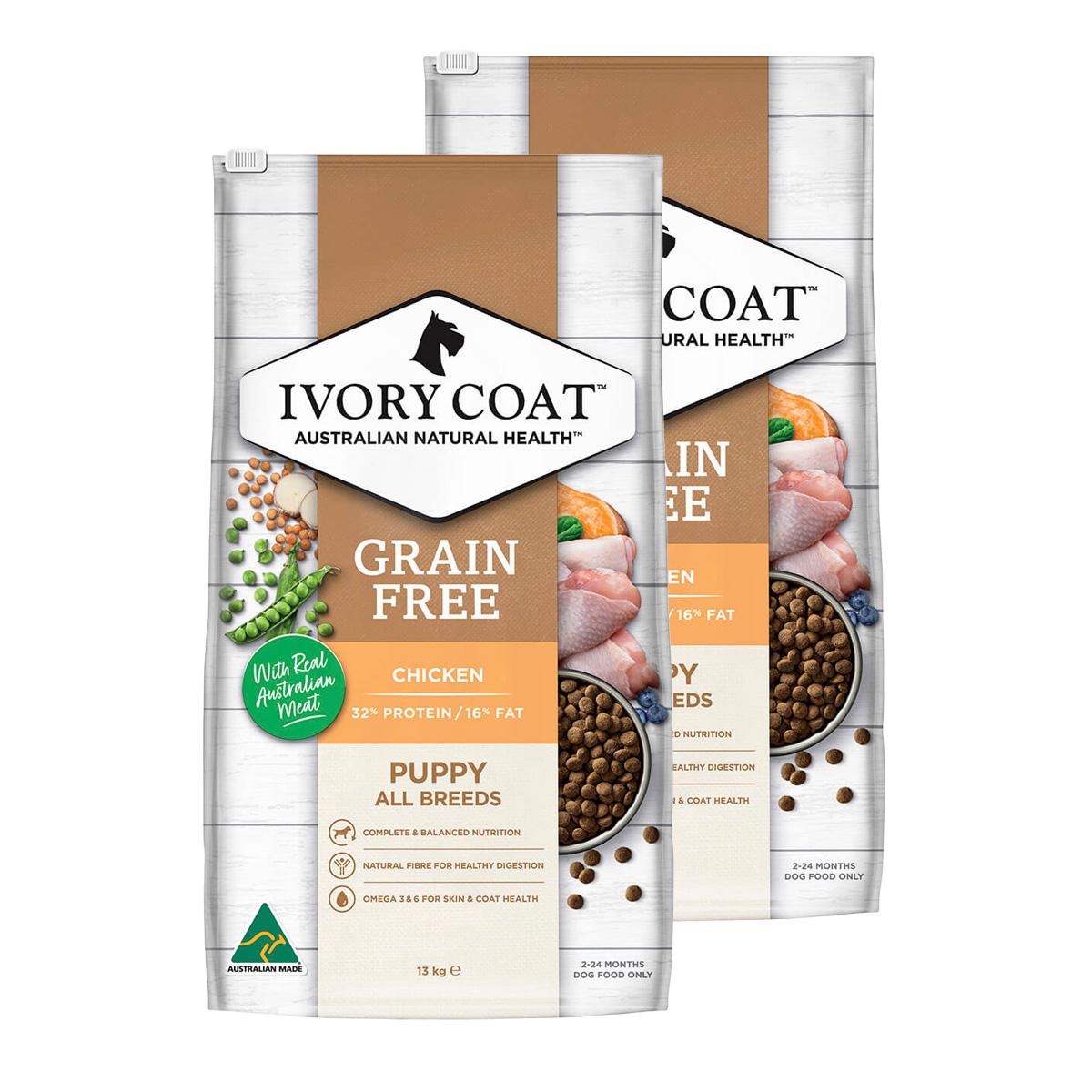 Ivory Coat Grain Free Puppy Chicken Dry Dog Food