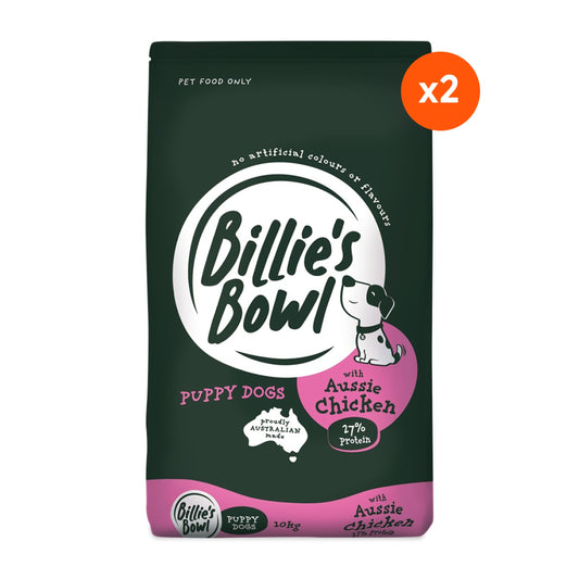 Billie's Bowl Puppy with Aussie Chicken Dry Dog Food
