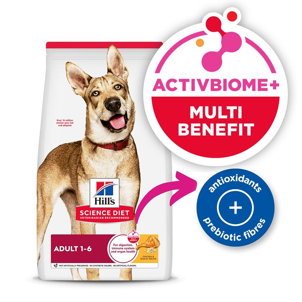 Hill's Science Diet Adult 12kg + NexGard Spectra 3 Pack Bundle For Dogs