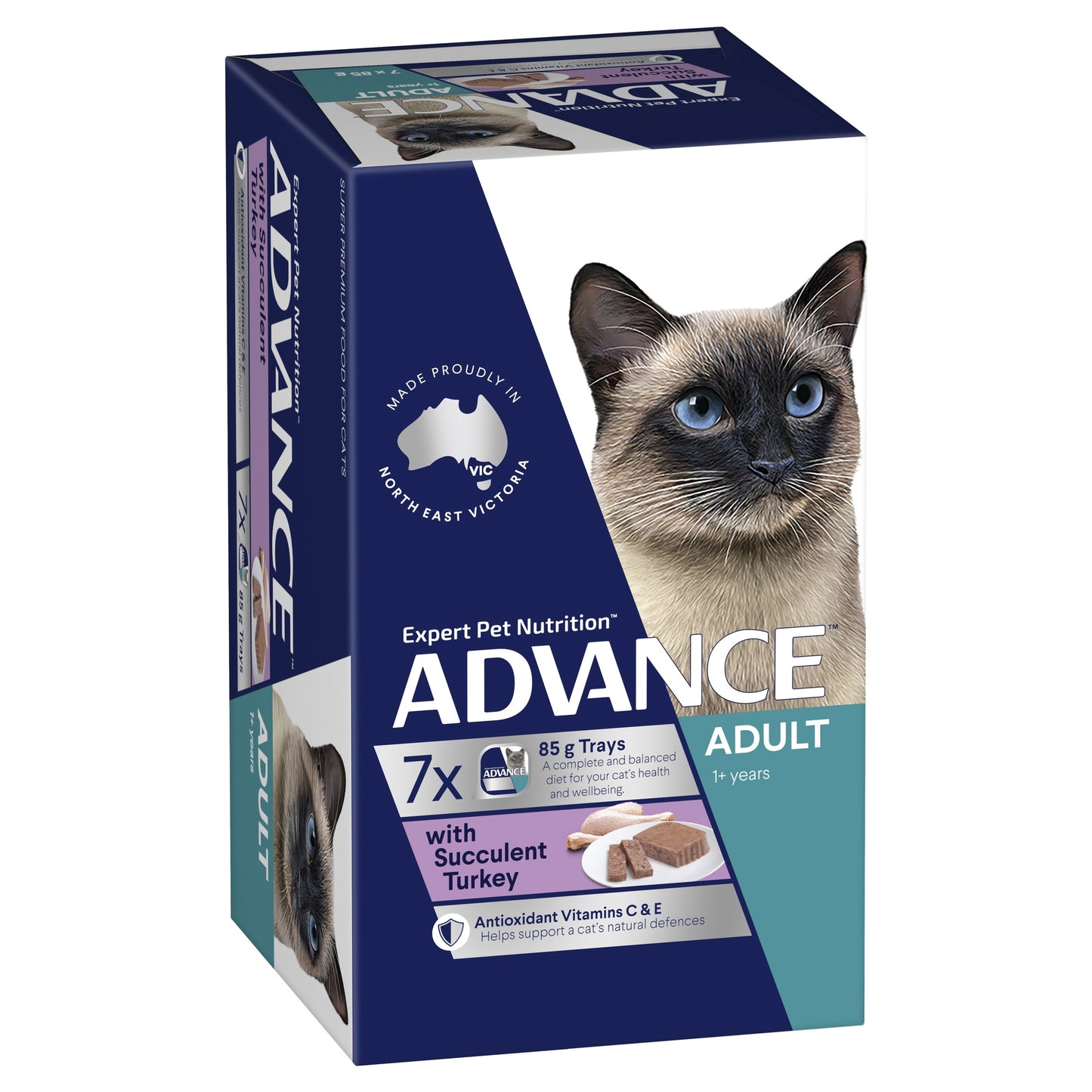 Advance Adult Succulent Turkey Wet Cat Food