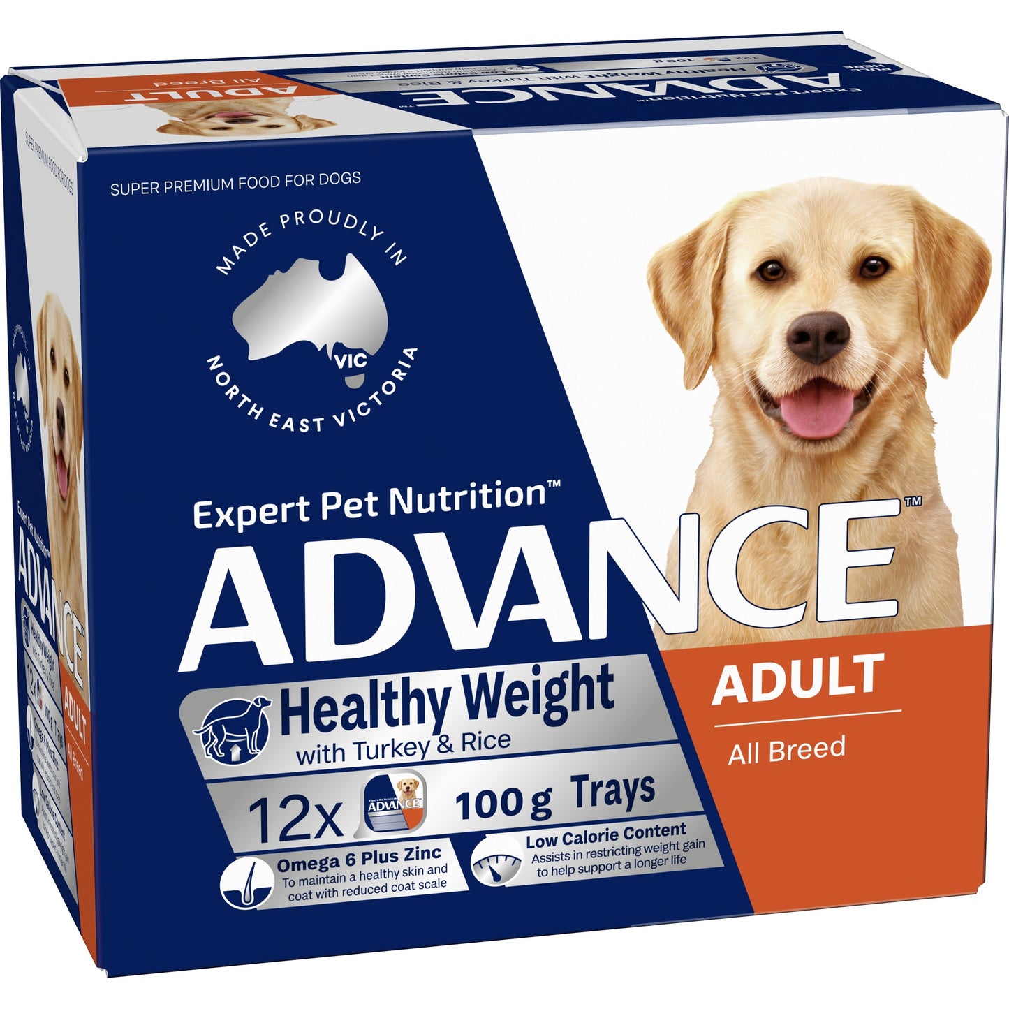 Advance Adult Healthy Weight Turkey & Rice Wet Dog Food