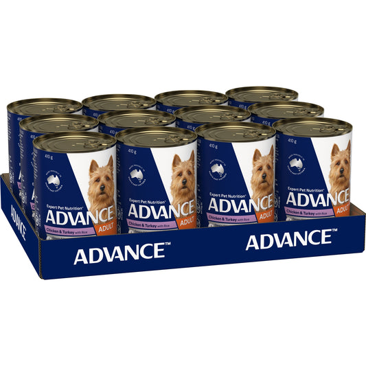 Advance Adult Chicken & Turkey with Rice Wet Dog Food