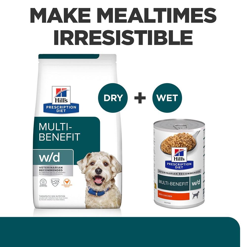 Hill's Prescription Diet W/D Multi-Benefit Chicken Wet Dog Food