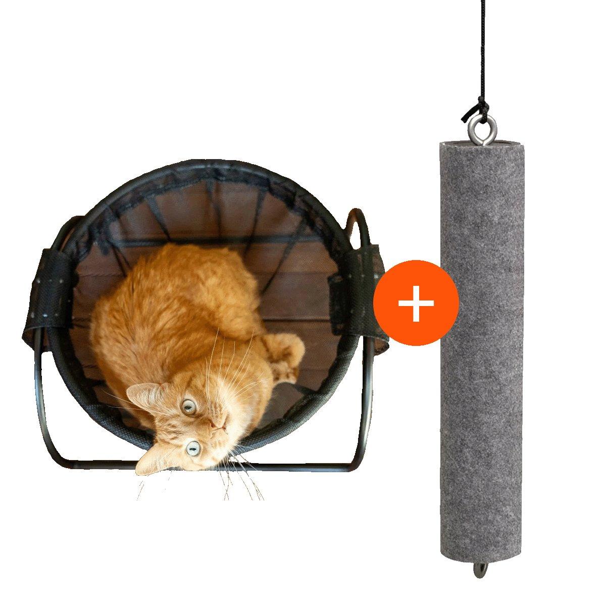 Catnets Scratcher + Floor Hammock Bundle