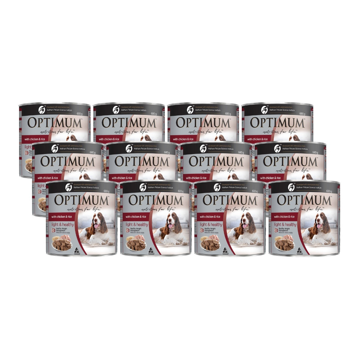 Optimum Weight Management Chicken and Rice Wet Dog Food