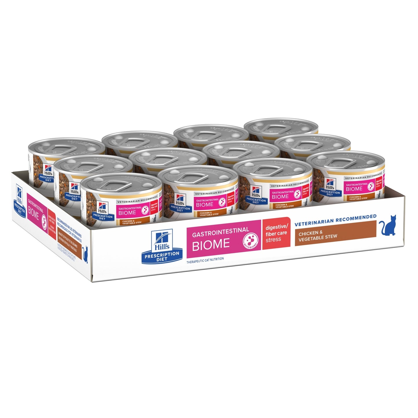 Hill's Prescription Diet Gastrointestinal Biome Care Chicken & Vegetable Wet Cat Food